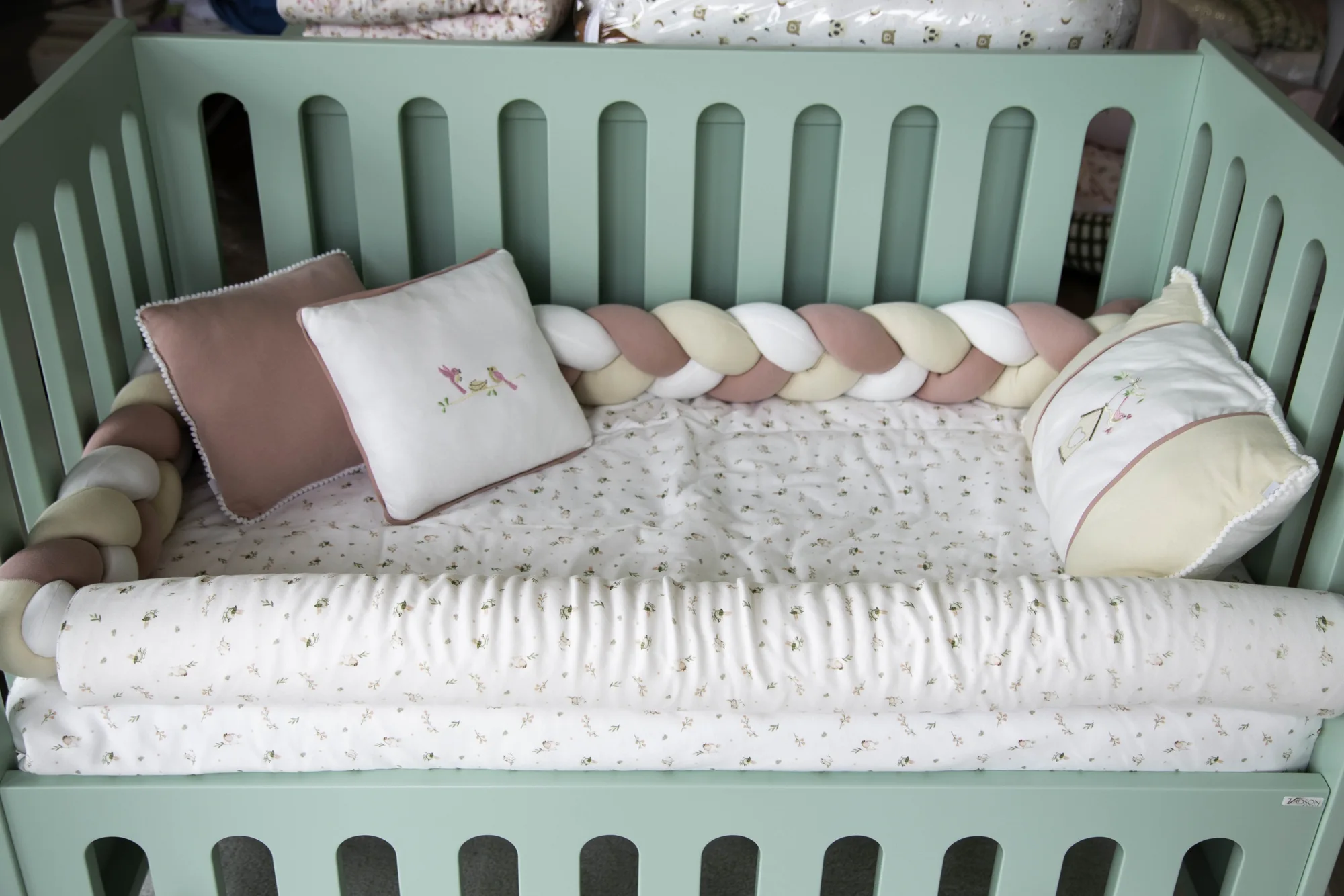 Kit Berco Garden Branco com Rose